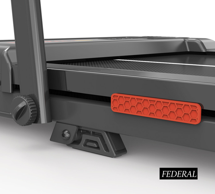 تردمیل اقتصادی و مدرن واکینگ پد فدرال با دسته تاشو تحمل وزن 100 کیلوگرم و دارای ریموت کنترل مدل Smart X8H