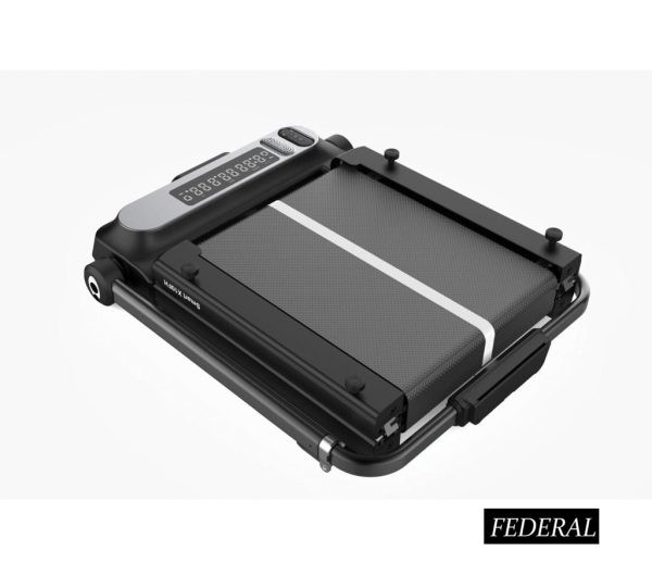 تردمیل تاشو واکینگ پد فدرال با تحمل وزن 100 کیلوگرم بهمراه ضربه گیرهای آنتی شوک مدل Smart X10FH