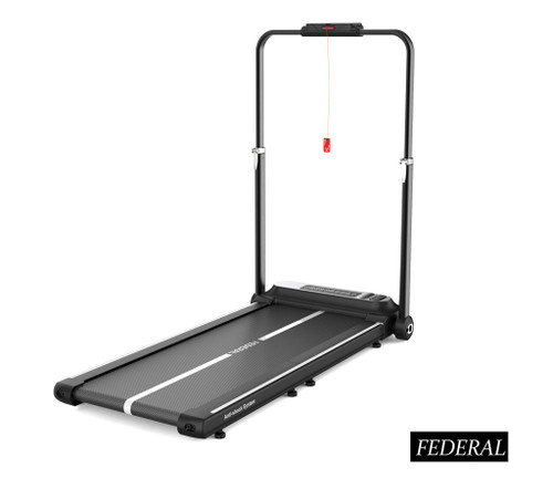 تردمیل تاشو واکینگ پد فدرال با تحمل وزن 100 کیلوگرم بهمراه ضربه گیرهای آنتی شوک مدل Smart X10FH