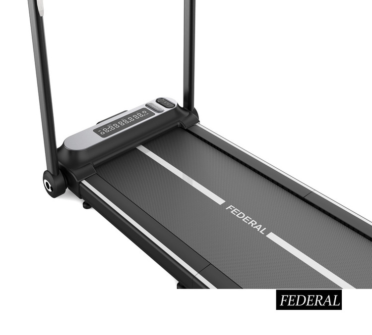 تردمیل تاشو واکینگ پد فدرال با تحمل وزن 100 کیلوگرم بهمراه ضربه گیرهای آنتی شوک مدل Smart X10FH
