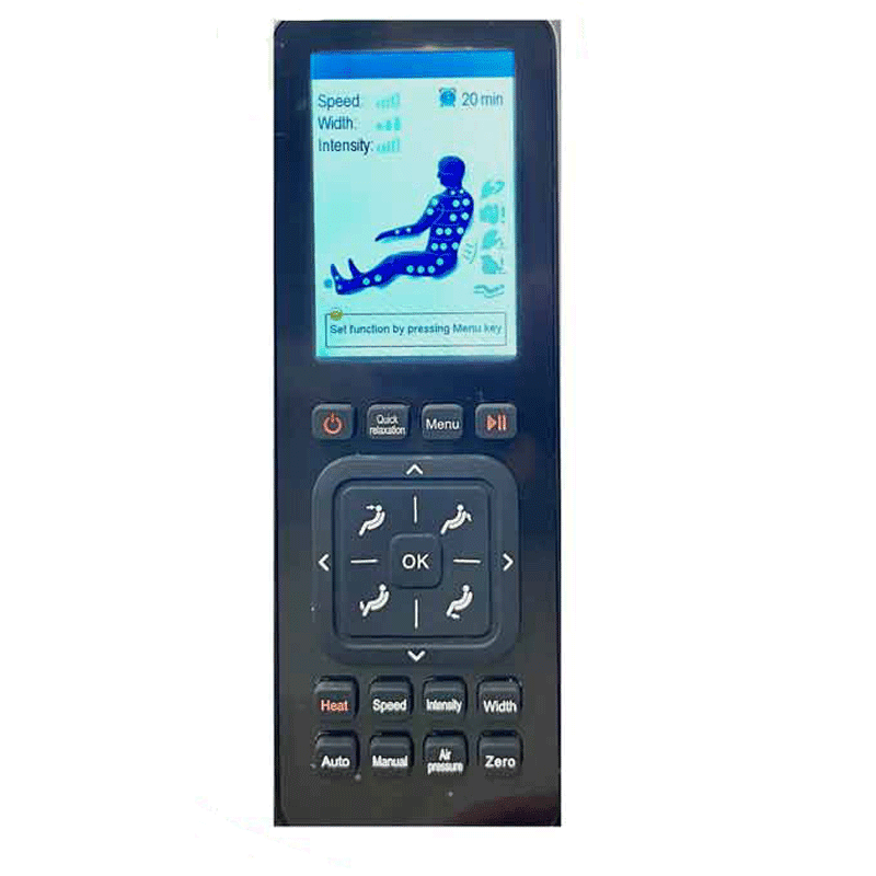 صندلی ماساژور برند آذیموس دارای ماساژ سه بعدی و شش نوع ماساژ حرفه ای مدل کامتک RK-1903