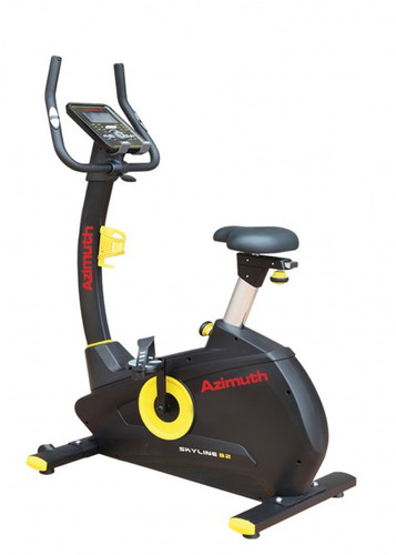 دوچرخه ثابت خانگی الکترومگنتی برند آذیموس با تحمل وزن 150 کیلوگرم و قابلیت تنظیم مقاومت برقی مدل AZ-B20