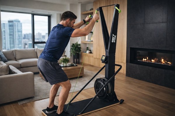 دستگاه اسکی ارگ باشگاهی برند زئوس با قابلیت تنظیم مقاومت مدل 672