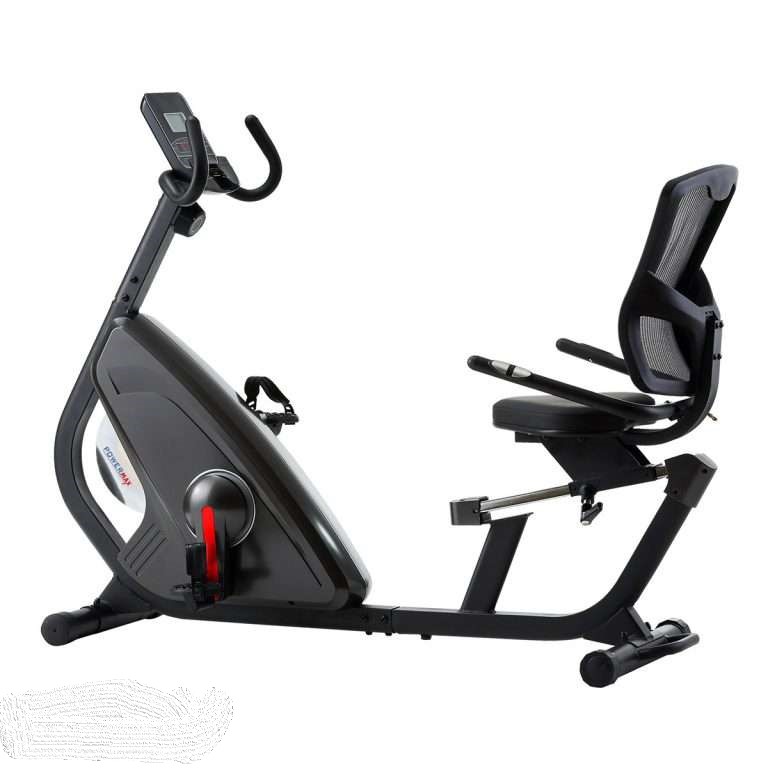 دوچرخه مبله نشسته خانگی برند اورجینال PowerMax با تحمل وزن 130 کیلوگرم و عملکرد مگنتی مدل EFIT 41800R