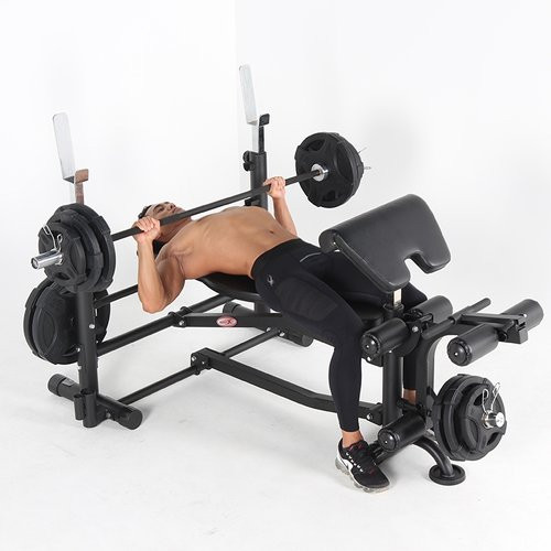 میز پرس چند کاره تاشو برند کانادایی ALTAS با جنس فولاد مقاوم و قابلیت انجام حرکات متنوع بدنسازی مدل BK-3011