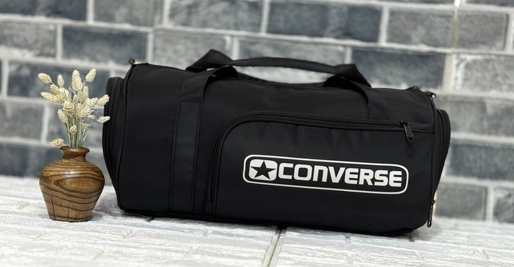 ساک پارچه ای کانورس ضد آب و جا کفشی دار با جنس دیبا کد ۱۰۲