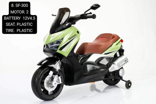 موتور شارژی دو موتوره بهمراه باتری 12 ولت 4/5 آمپر و ریموت کنترل برند NTCO مدل SF-300