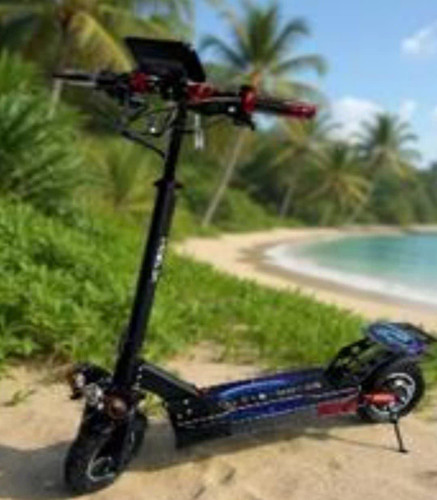 اسکوتر برقی صندلی دار ۱۰۰۰ وات ۱۰ آمپر و کمک فنر عقب و جلو کد M4pro مدل 10054