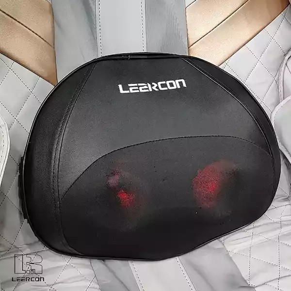 پشتی و بالش ماساژور لیرکن مناسب کاهش خستگی عضلات مدل Leercon K8