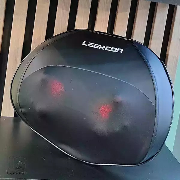 پشتی و بالش ماساژور لیرکن مناسب کاهش خستگی عضلات مدل Leercon K8