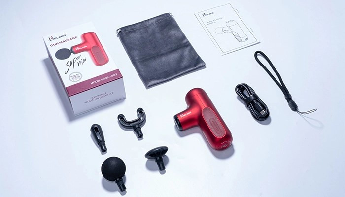 ماساژور تفنگی بلکر با ماساژ لرزشی و ضربه ای مدل BL-G03