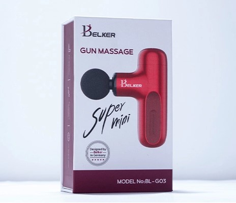 ماساژور تفنگی بلکر با ماساژ لرزشی و ضربه ای مدل BL-G03